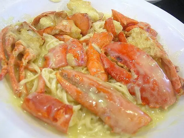 波士頓龍蝦伊麵底 30 元