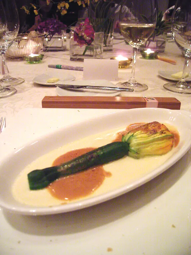 Lobster Bouquet of Zucchini Flower