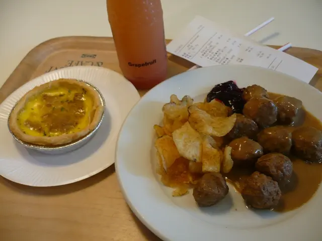 瑞典肉丸拼薯片