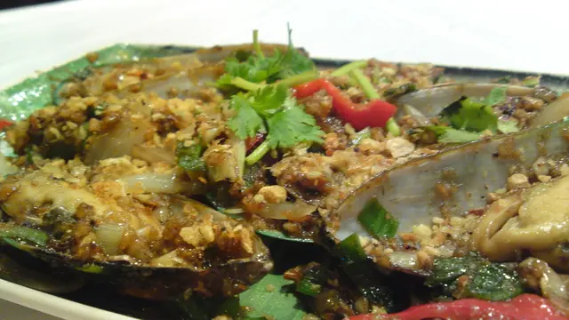 胡椒蒜蓉青口,好食