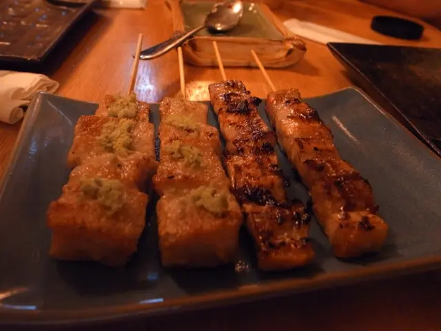 山葵上豚肉, 麵豉豚肉