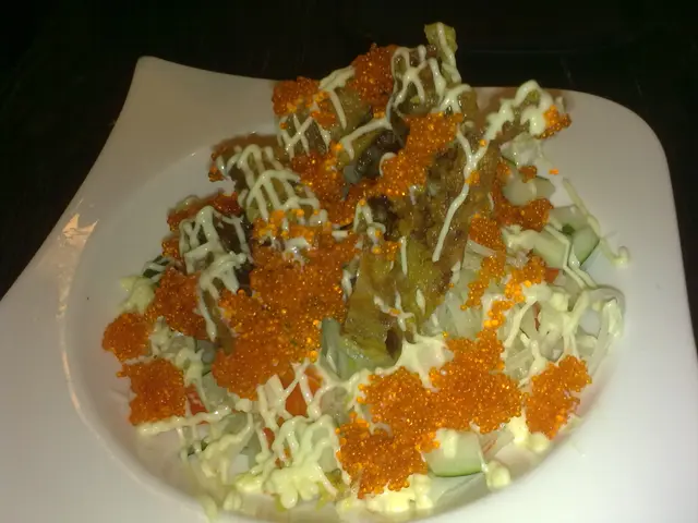 沙律醬得表面小小