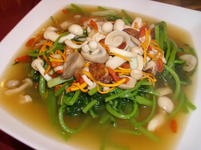 鮮蟲草花浸皇帝菜