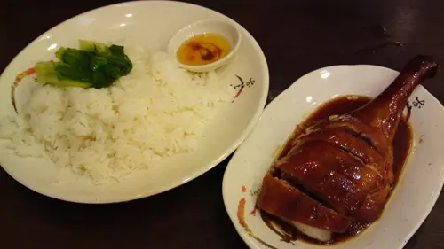 原隻鵝脾飯(碟)