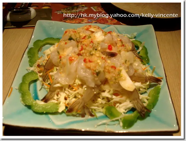 醃生蝦刺身： 細$88 ，大$128