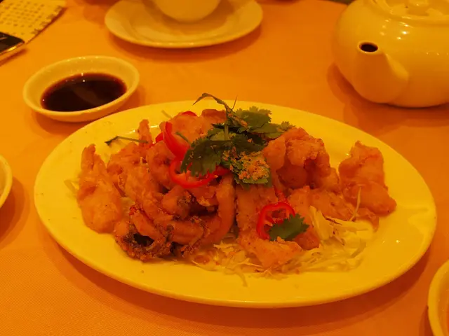 香蒜椒鹽游水墨魚