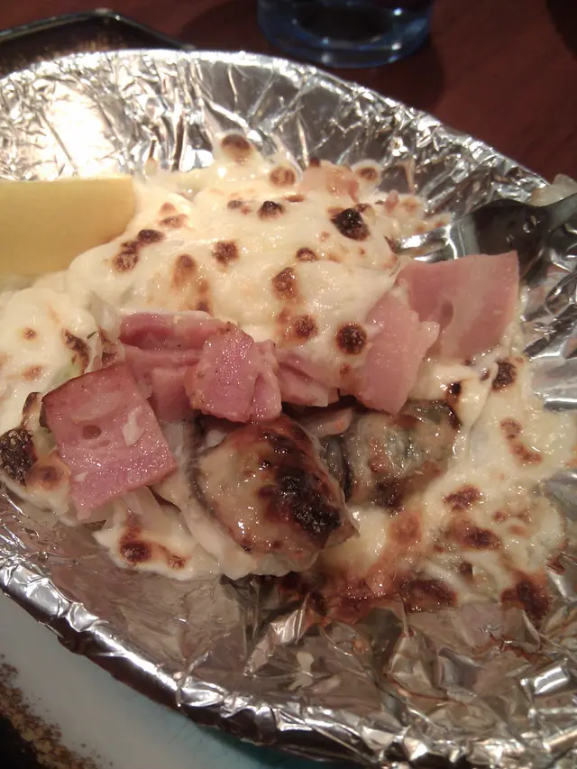 煙肉芝士廣島蠔