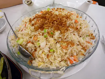 五代同堂炒飯