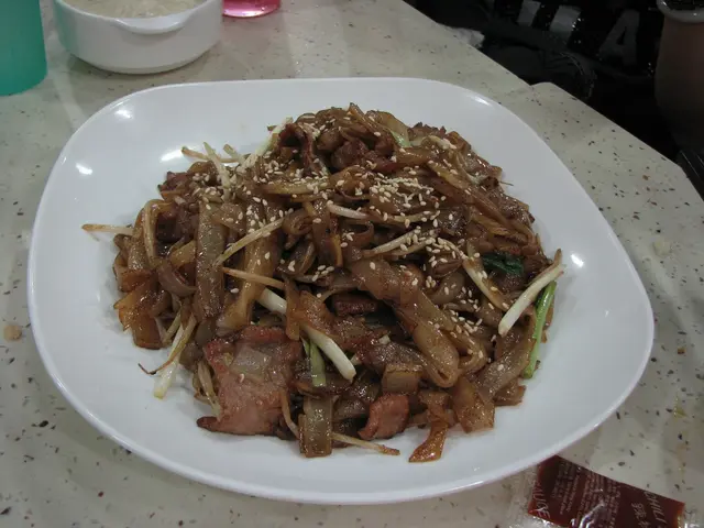 乾牛河, 最正係有芝麻同多韮菜