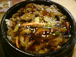 韩国牛肉炒粉丝饭