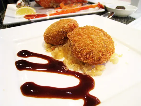 和牛薯餅，不油膩