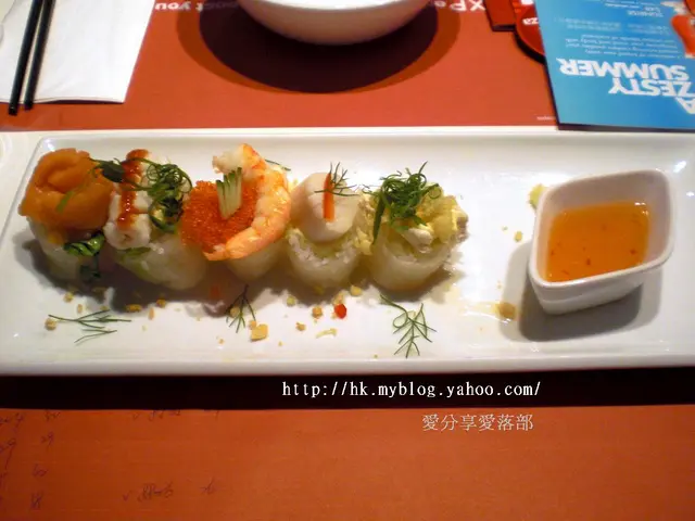 海鮮+檬粉米紙卷拼盆