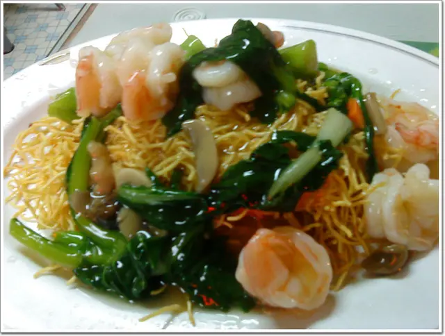 蝦伊濕炒--不是乾炒嗎?