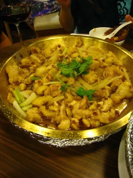 銅盤蒸雞