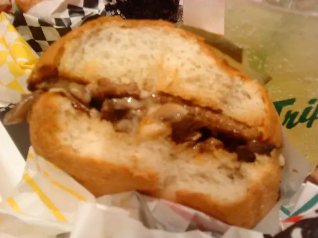 Mushroom burger