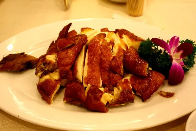 呢個就係隻脆皮雞