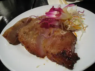 猪颈肉烧到好香，不会太老，够入味
