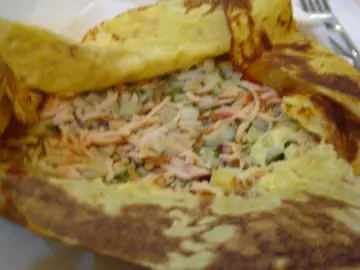 Chicken & Guacamole Crepe