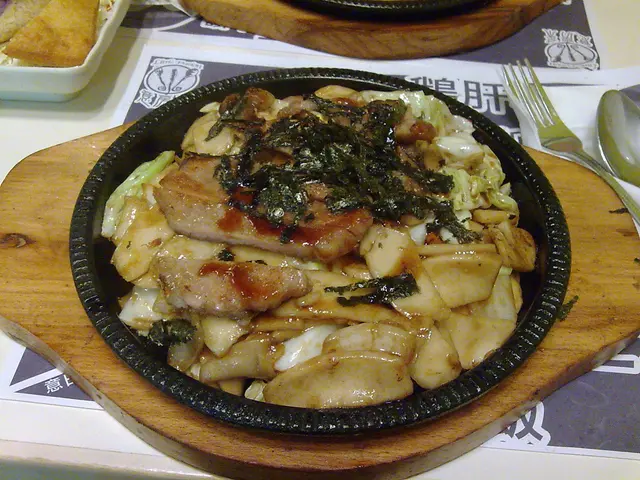 鐵板豚肉炒年糕