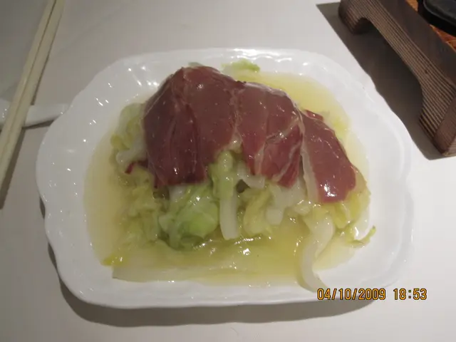 (8)火腿津白    (火腿香菜甜滑)    (5分)
