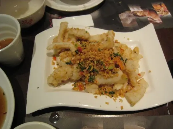 小菜三: 椒鹽魷魚魚柳