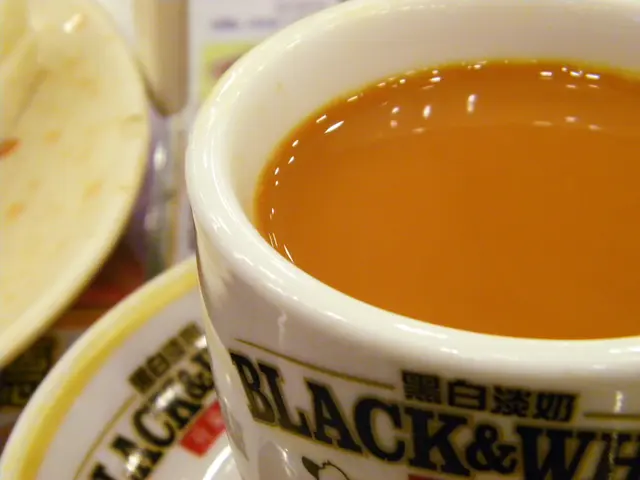 香濃的熱奶茶