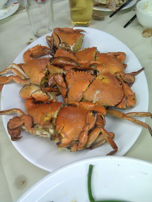 鹽焗奄仔蟹