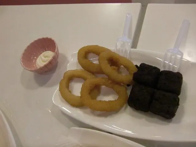 魷魚圈+雙重朱古力布朗尼