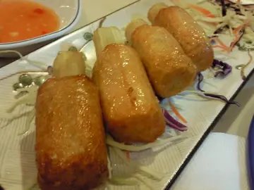 d蔗好乾! 蝦係勁少..唔怪得咁平
