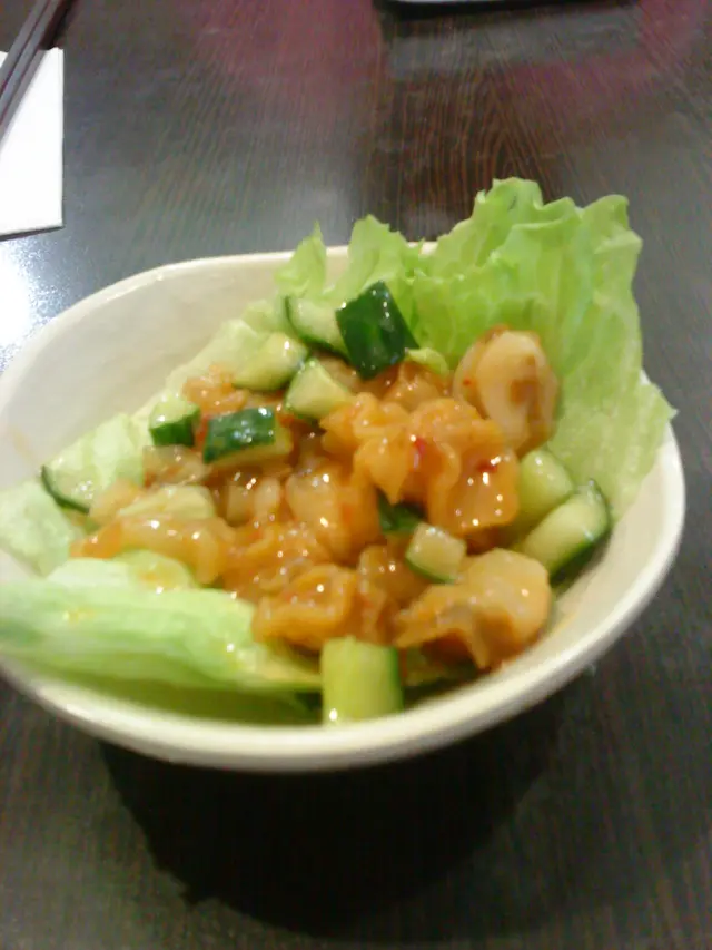 辣味螺肉 很彈牙,合我心意~