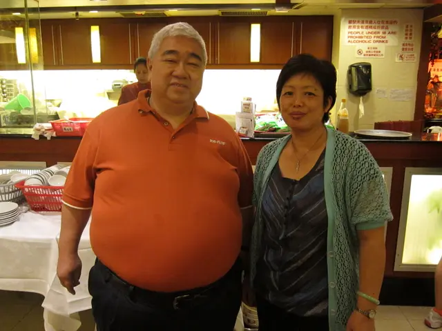 韜韜與食客合照