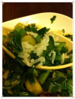 正，蔥油撈飯
