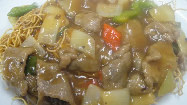 豉椒牛肉麵$24，牛肉大大片，肉質嫰嫰。