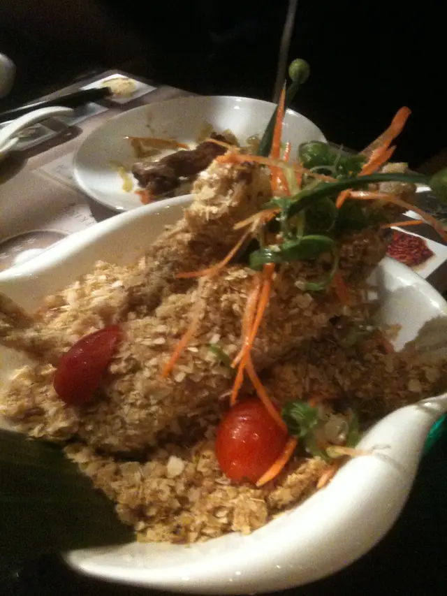 麥皮蝦