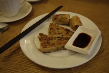 春卷 + 萝卜糕