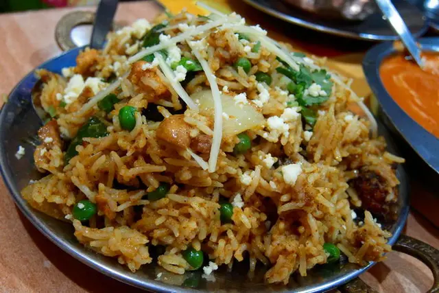 Veg. Tawa Pulao (蔬菜烤黃飯)