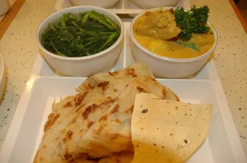 一人馬來椰汁咖喱雞套餐