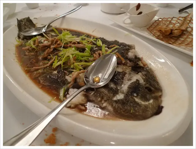 陳皮冬菇肉絲蒸海方利