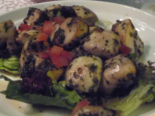 香草牛油炒磨菇