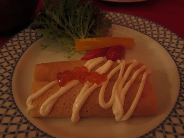 Smoked Salmon Pancake