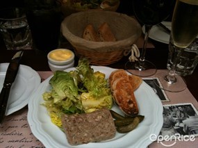Countrystyle pate - Bouchon Bistro Francais in Central 