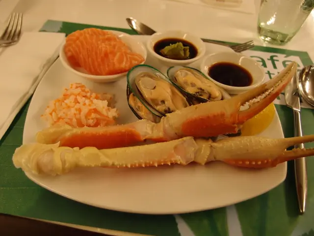 長腳蟹,青口,三文魚 & 魚生飯