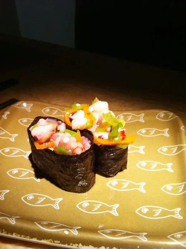 芥辣八爪魚壽司