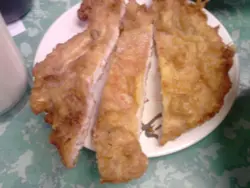 菜肉云吞猪扒面o既猪扒