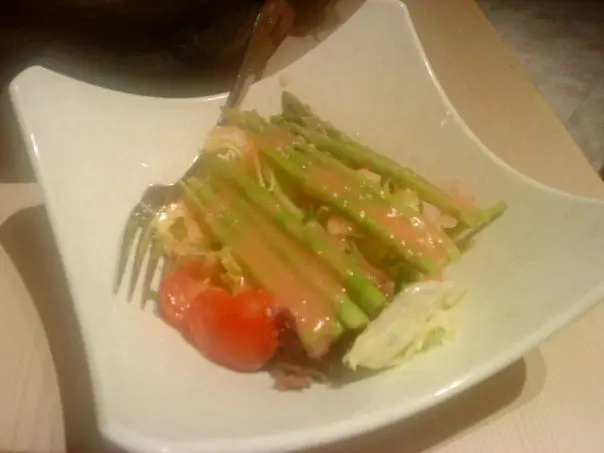 露筍沙律 - 感覺清新