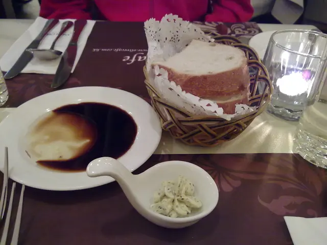 麵包配油醋及香草牛油