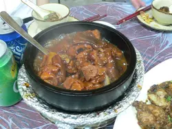 话梅炆猪手