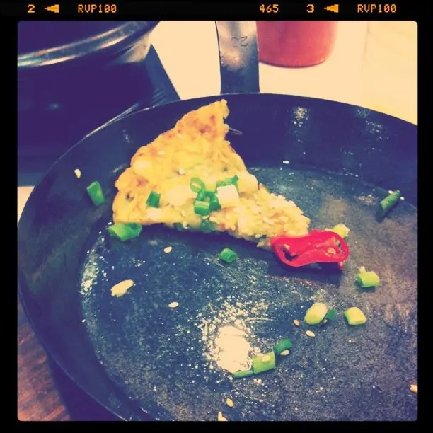 海鮮煎餅 (吃了一半才記得影相)