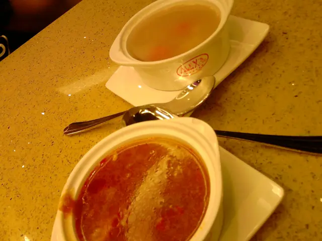 中湯(紅蘿蔔豬骨湯)西湯(羅宋湯)