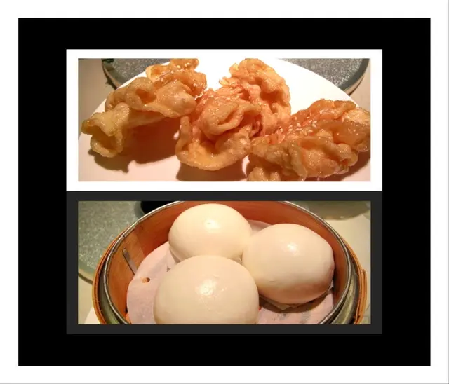 麻香金絲蛋散 & 流沙包